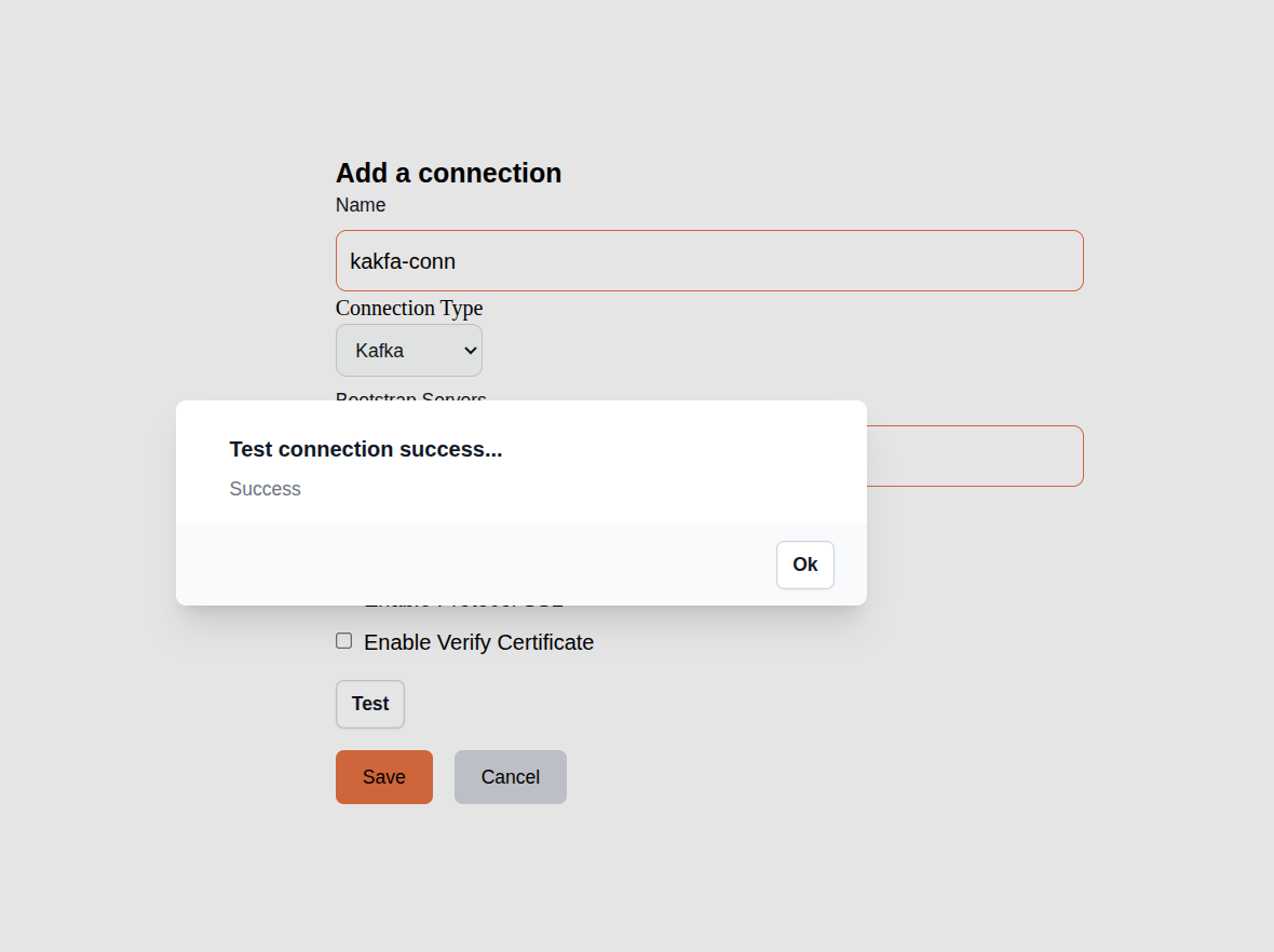 KafkaConnectionTest