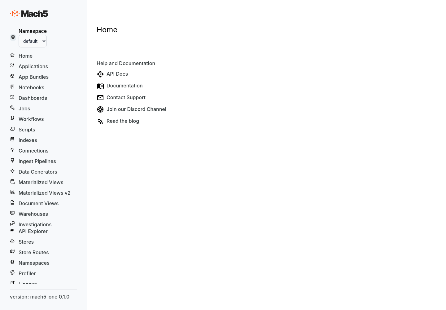 Mach5 One Data Explorer for agent workflows